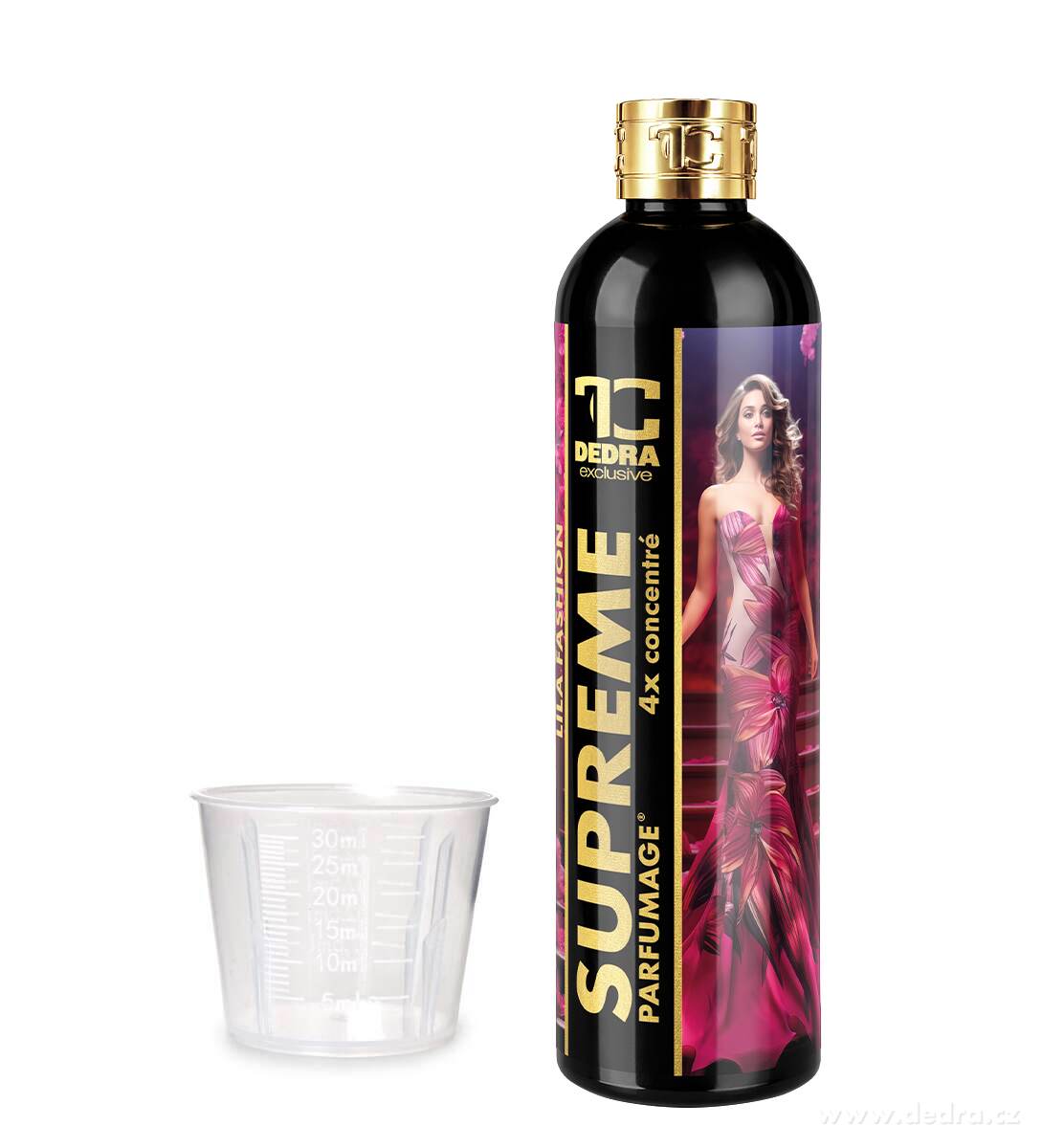 2× PARFUMAGE SUPREME LILA FASHION | Výhodná sada | 4× koncentrovaný parfém na praní | 600 ml | 120 praní