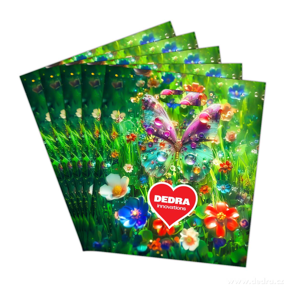 5 ks | Designová taška pro prodejce | 37 × 43 cm | MAGIC GARDEN