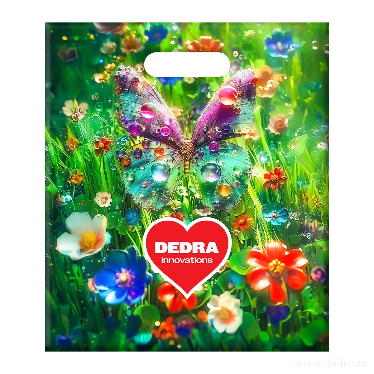 5 ks | Designová taška pro prodejce | 37 × 43 cm | MAGIC GARDEN