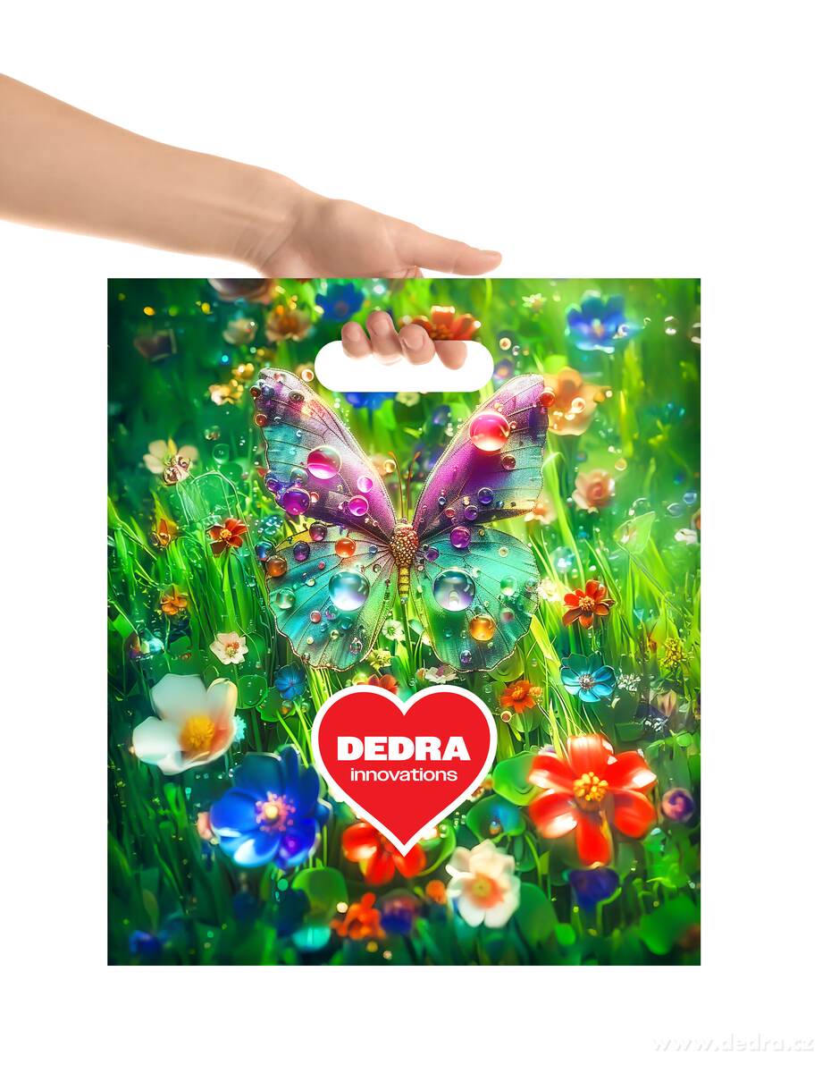 5 ks | Designová taška pro prodejce | 37 × 43 cm | MAGIC GARDEN