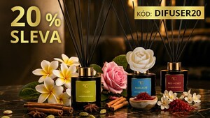 SLEVA 20 % NA TYČINKOVÉ DIFUZÉRY 200 ml
