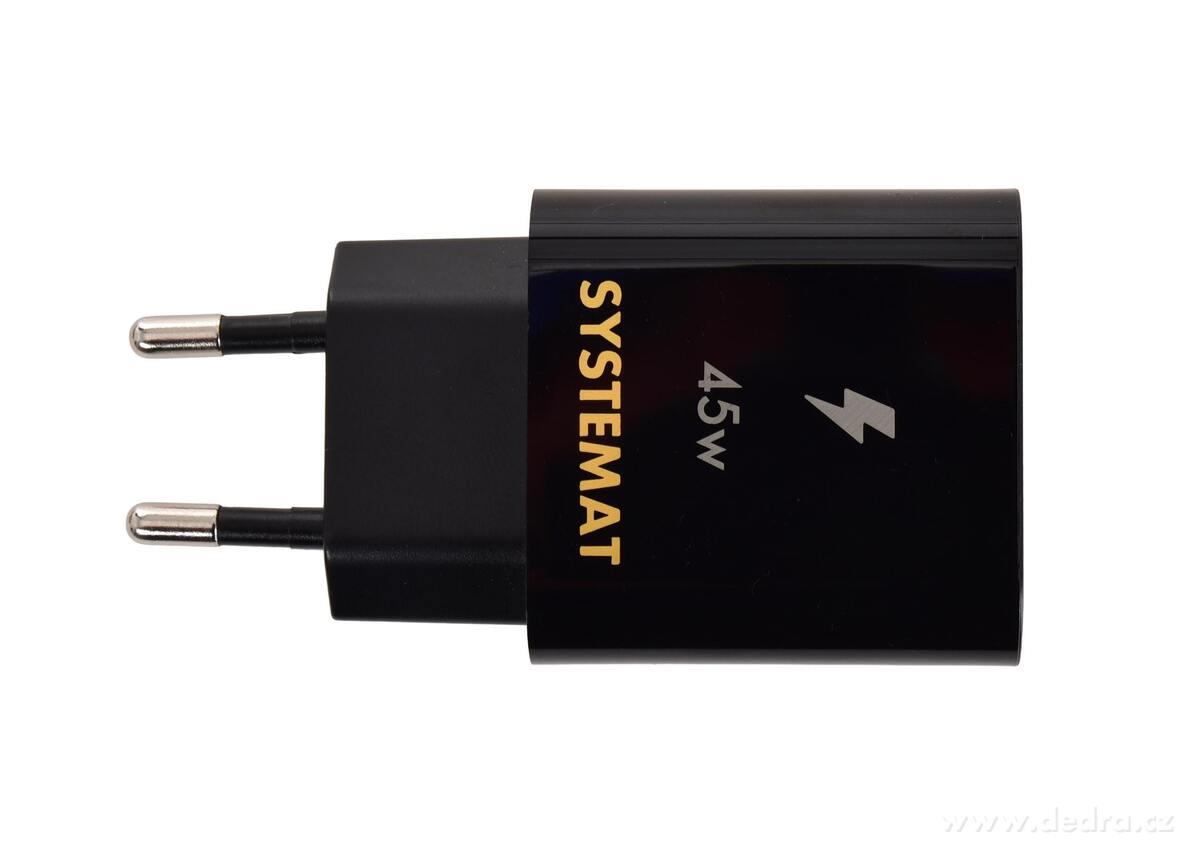 SYSTEMAT | Rychlonabíječka USB-C | 45 W