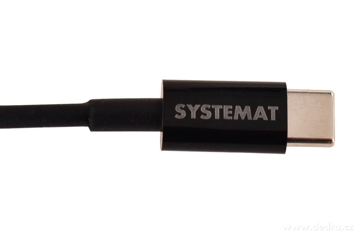 SYSTEMAT | Kvalitní rychlonabíjecí kabel | USB-C / USB-C | pro rychlé nabíjení i přenos dat | 2 m