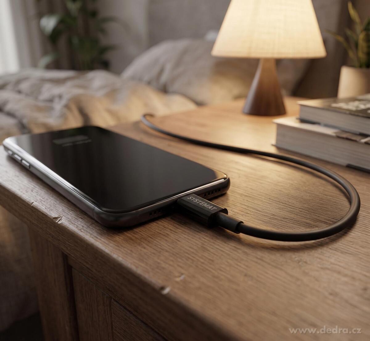 SYSTEMAT | Kvalitní rychlonabíjecí kabel | USB-C / USB-C | pro rychlé nabíjení i přenos dat | 2 m