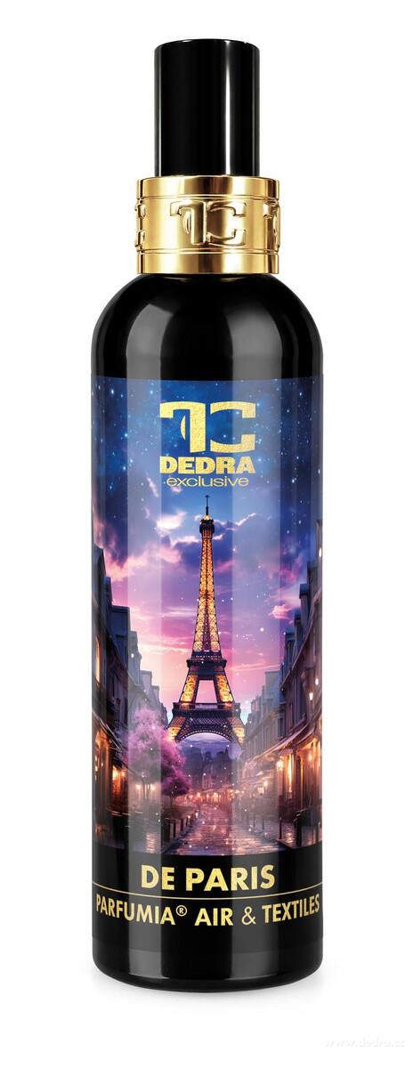 DE PARIS | Osvěžovač vzduchu & textilií | luxusní parfémový sprej | 200 ml