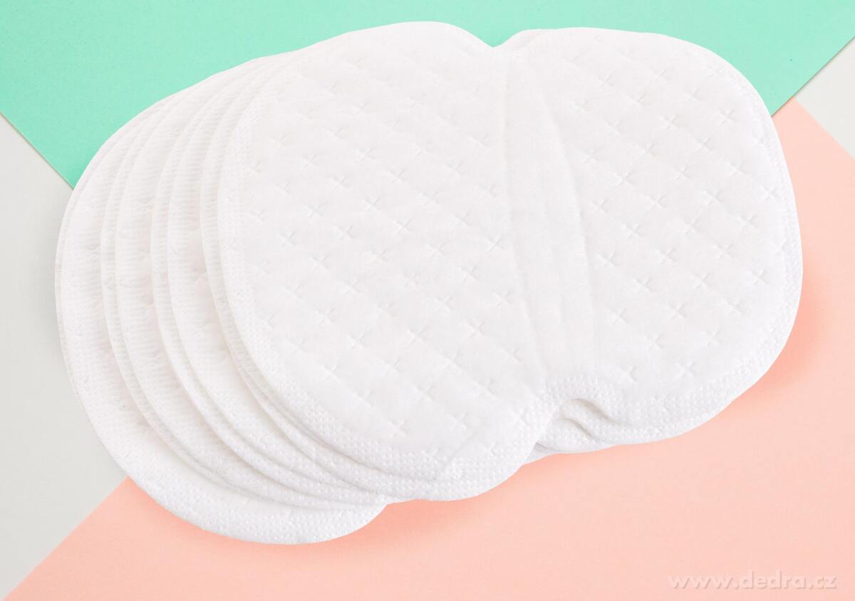 NEPOTÍTKO® | bavlněné podpažní vložky proti pocení | 10 ks