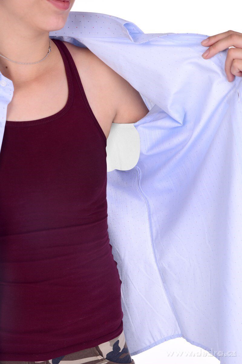 NEPOTÍTKO® | bavlněné podpažní vložky proti pocení | 10 ks