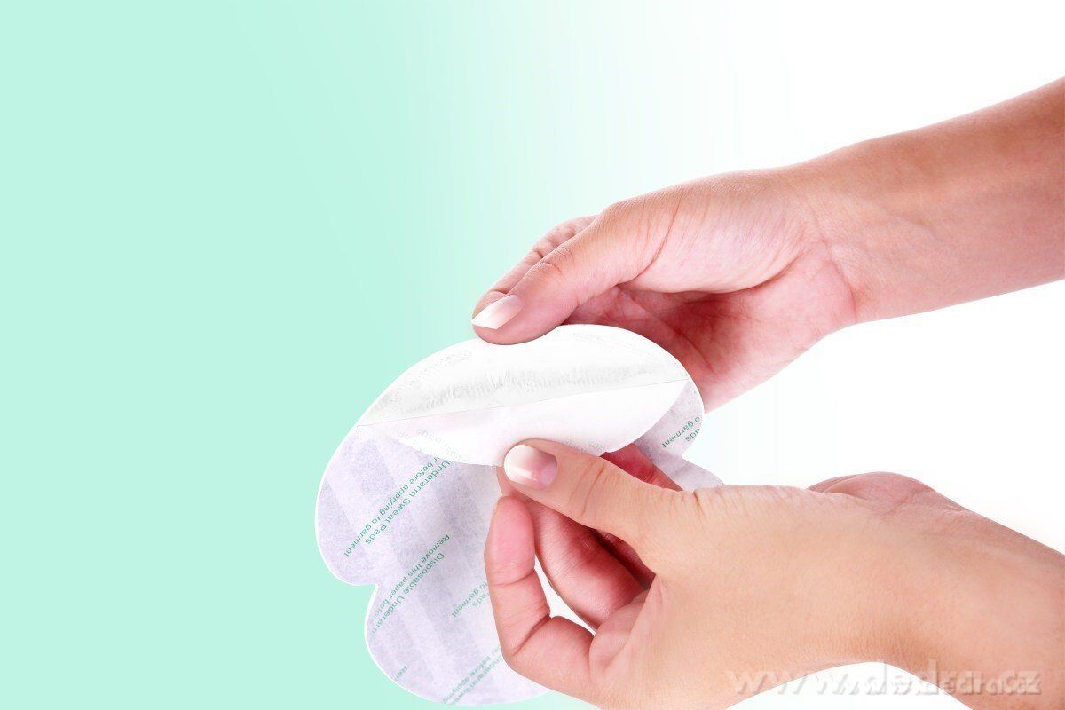 NEPOTÍTKO® | bavlněné podpažní vložky proti pocení | 10 ks