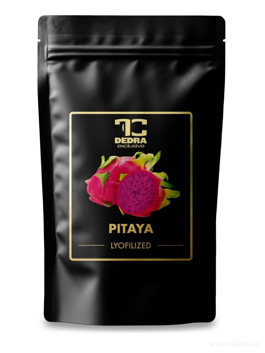 Rodinné balení 3×100 g | EXOTICKÁ PITAYA | lyofilizované plátky, ovoce sušené mrazem