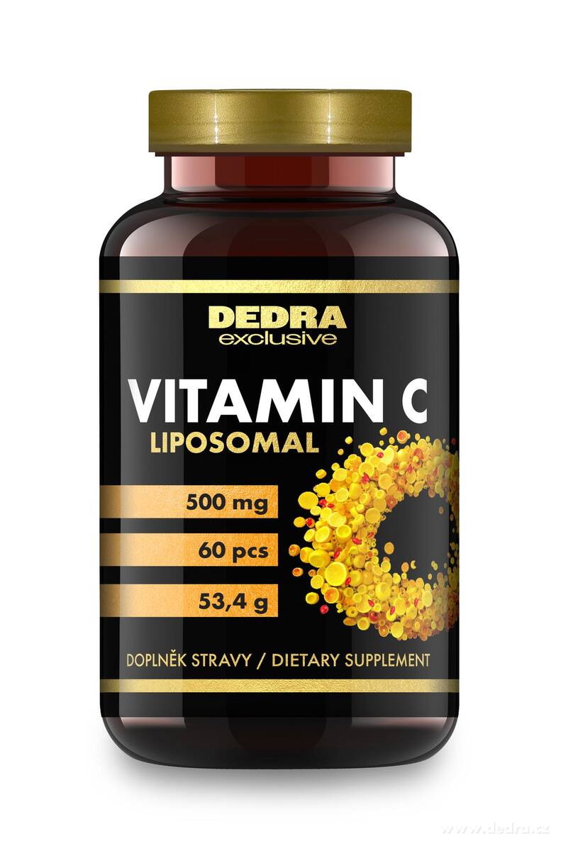 LIPOSOMÁLNÍ VITAMÍN C 500 mg | maximální vstřebatelnost, imunita & vitalita | 60 kapslí