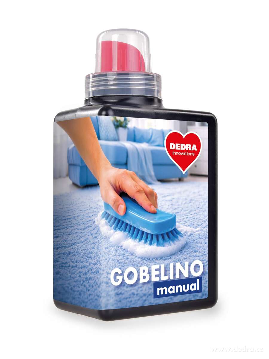 GOBELINO MANUAL | pěnivý šampon na ruční čištění koberců & čalounění | 500 ml