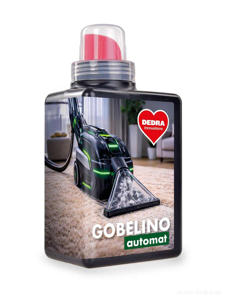 GOBELINO AUTOMAT | nepěnivý šampon na strojní čištění koberců & čalounění | 500 ml