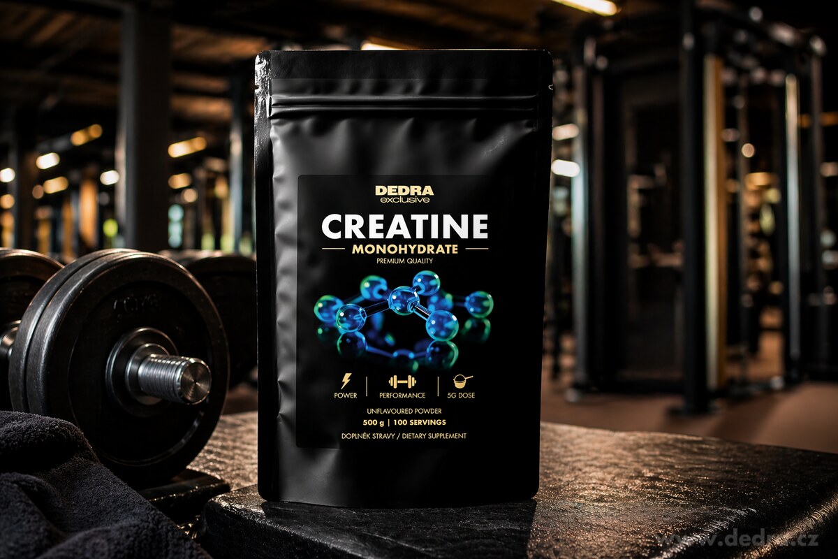 KREATIN MONOHYDRÁT | prášek | výkon & síla | doplněk stravy | 500 g
