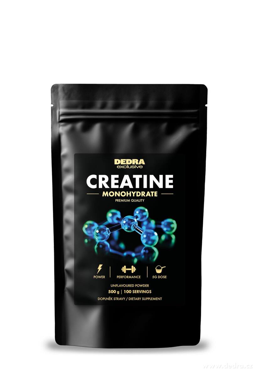 KREATIN MONOHYDRÁT | prášek | výkon & síla | doplněk stravy | 500 g