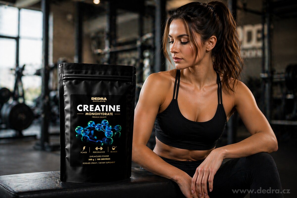 KREATIN MONOHYDRÁT | prášek | výkon & síla | doplněk stravy | 500 g