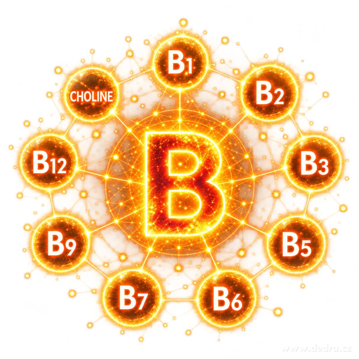 B-COMPLEX BALANCE 8 vitaminů skupiny B + cholin | energie, nervová soustava & snížení únavy | 60 kapslí | 36 g