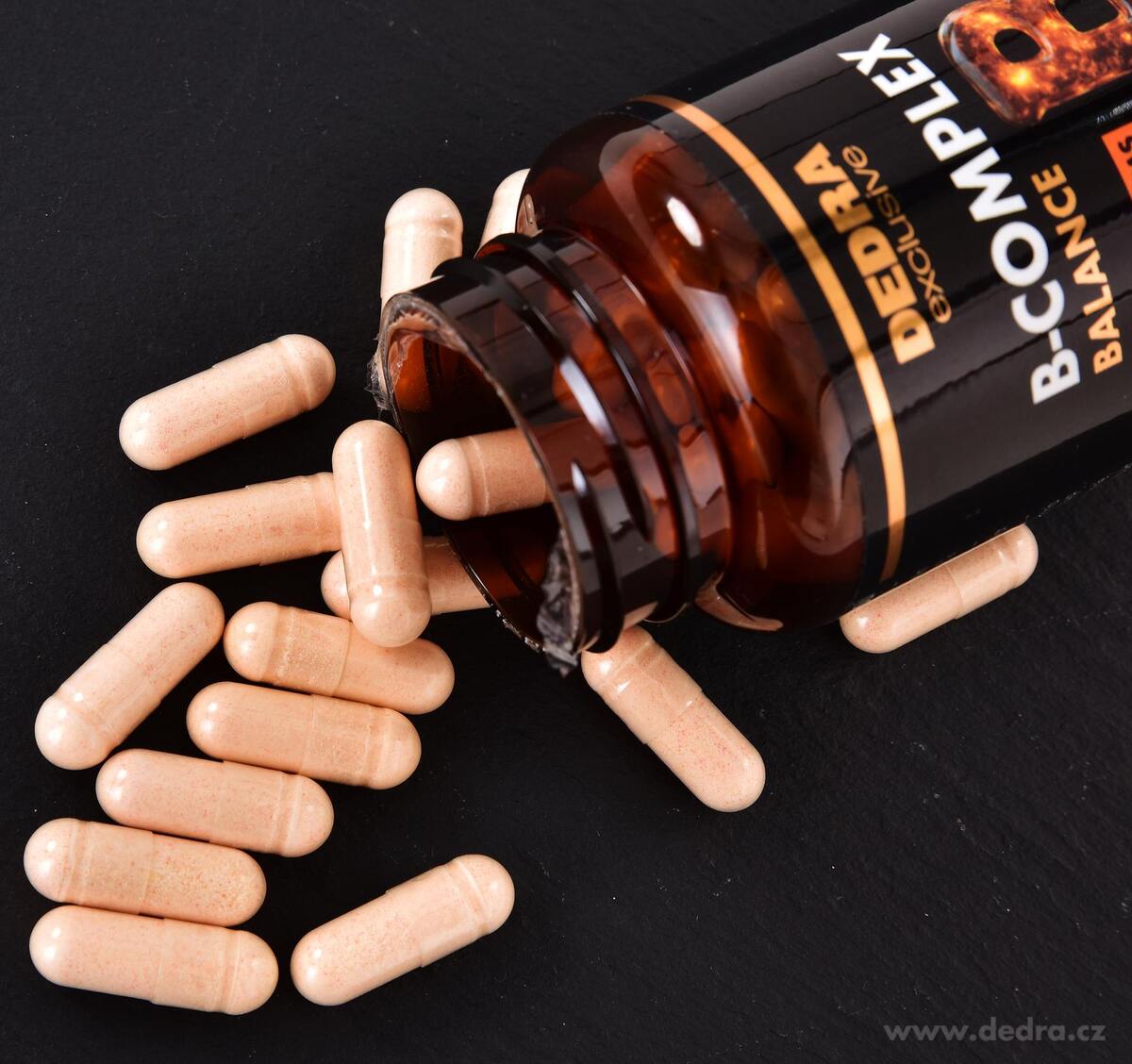 B-COMPLEX BALANCE 8 vitaminů skupiny B + cholin | energie, nervová soustava & snížení únavy | 60 kapslí | 36 g