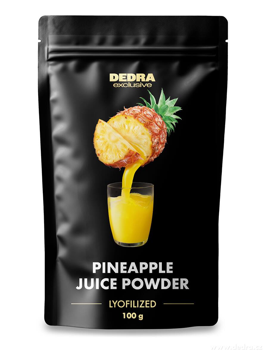 100% lyofilizovaný džus v prášku | ANANAS | široké využití | 100 g
