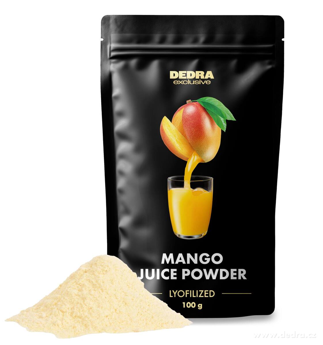 100% lyofilizovaný džus v prášku | MANGO | široké využití | 100 g