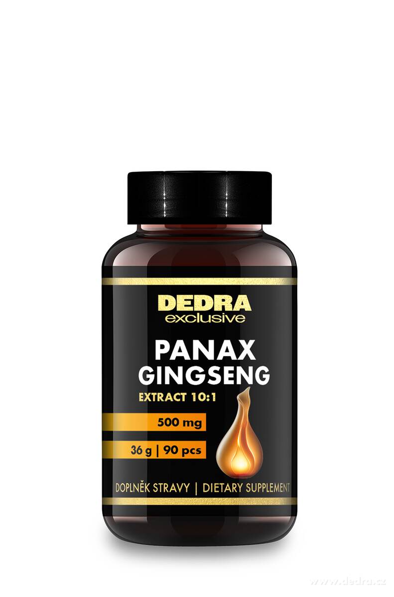 KOREJSKÝ ČERVENÝ ŽENŠEN | extrakt z kořene 10 : 1 | energie, vitalita & vytrvalost | 500 mg | 60 kapslí | 36 g