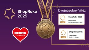 Děkujeme! Dvojité vítězství v ShopRoku 2025 patří hlavně vám Děkujeme! Dvojité vítězství v ShopRoku 2025 patří hlavně vám