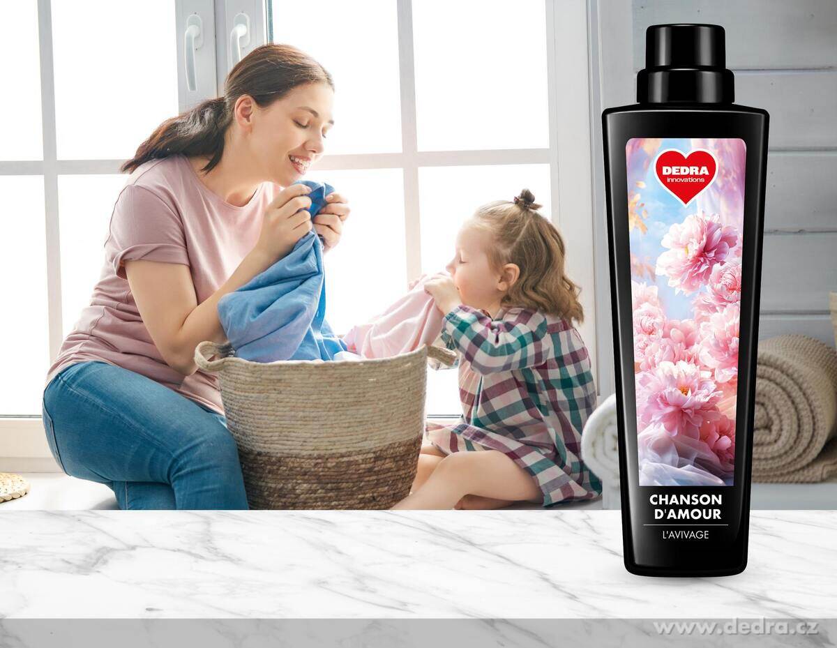 Sada KOMPLEXNÍ PRANÍ | Prací prášek na dětské prádlo & citlivou pokožku BABYDOO PURE + L'AVIVAGE avivážní kondicionér BABYDOO & CHANSON D´AMOUR | 50 praní