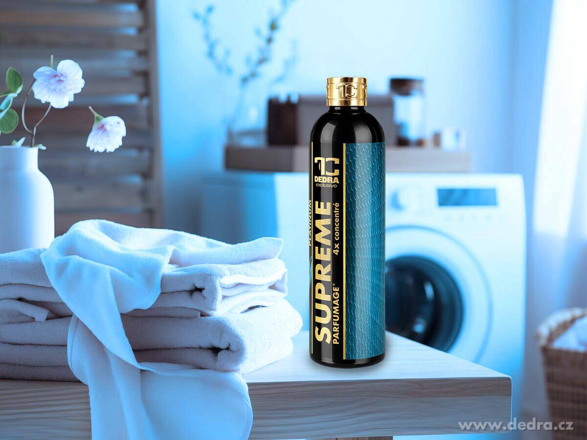 2× PARFUMAGE SUPREME PLATINUM | Výhodná sada | 4× koncentrovaný parfém na praní | 600 ml | 120 praní