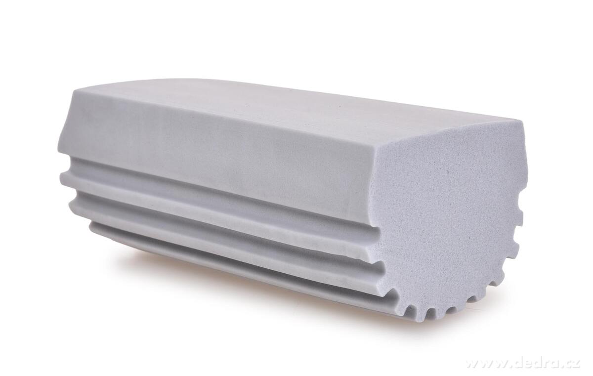 2× SPONGE POP | chytrá drážkovaná houbička | perfektně stírá & nevíří prach, extra savá | šedá