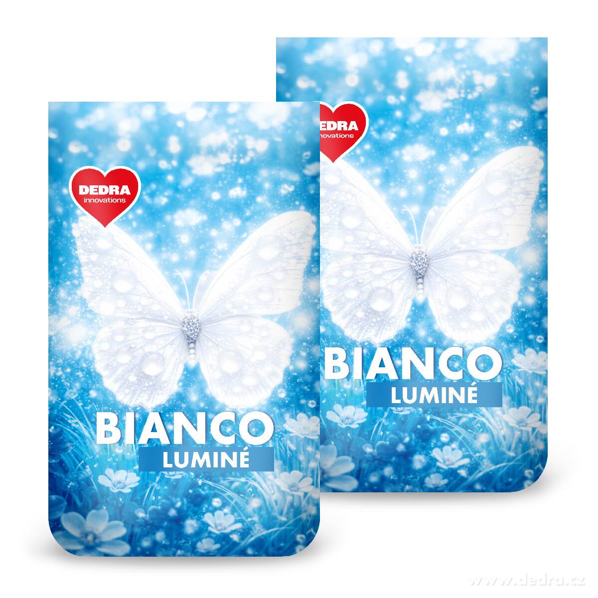 2× BIANCO LUMINÉ | prací prášek na bílé prádlo | 100 praní