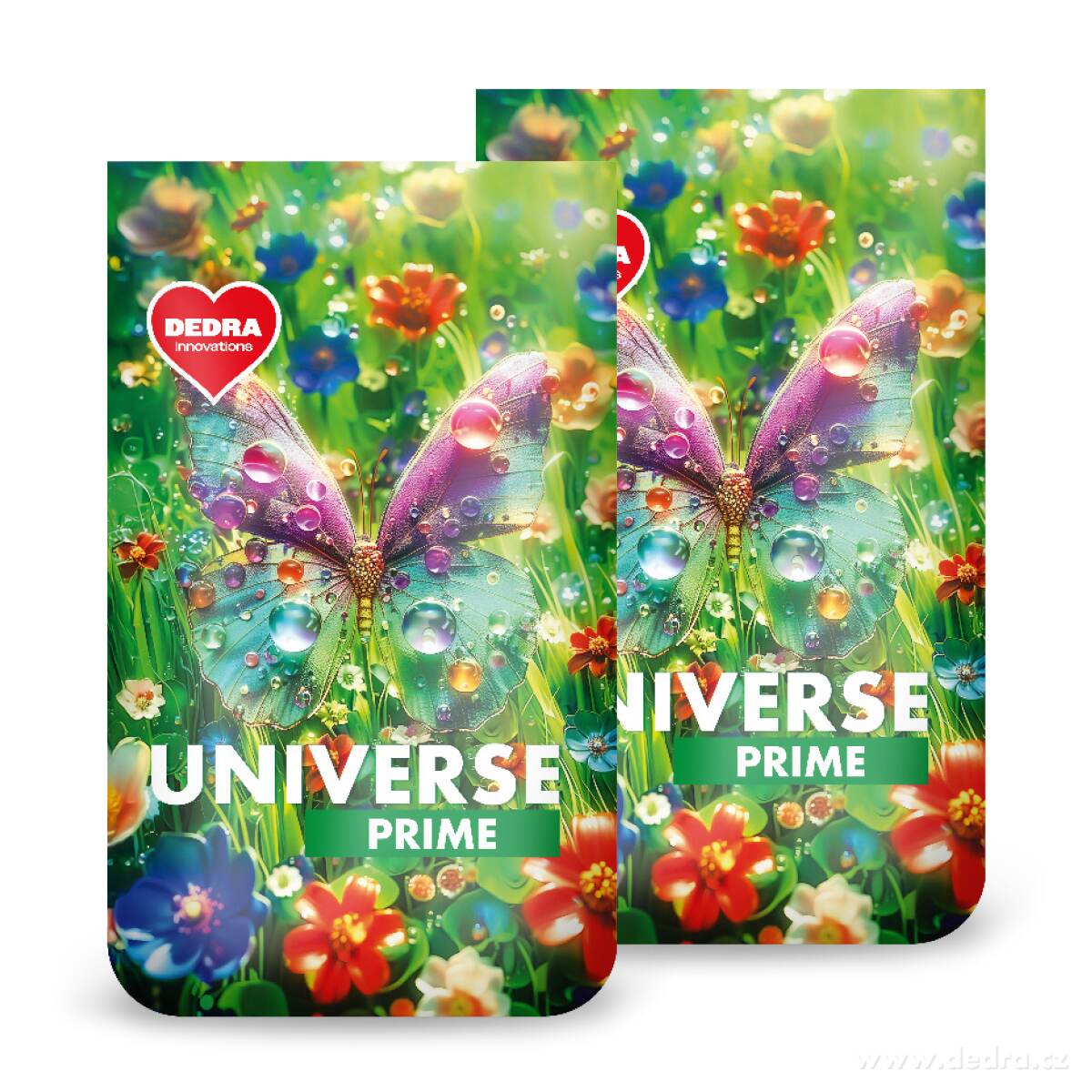 2× UNIVERSE PRIME | prací prášek na bílé & barevné prádlo | 100 praní