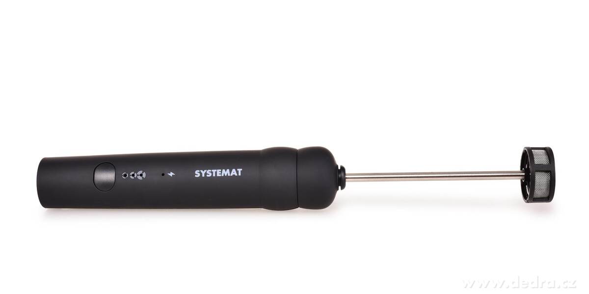 LATTEFINO | dobíjecí NANO napěňovač mléka s mikrosítkem | 3 rychlosti | USB-C