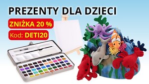 ZNIŻKA 20% na PREZENTY DLA DZIECI