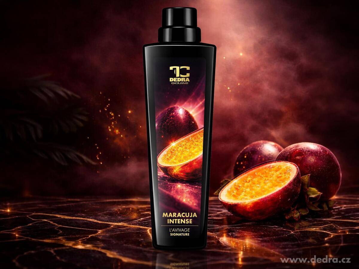 VOŇAVÁ SADA MARACUJA INTENSE | osvěžovač vzduchu a textilií & PARFUMAGE® supreme & L’AVIVAGE | 200 ml + 300 ml + 750 ml