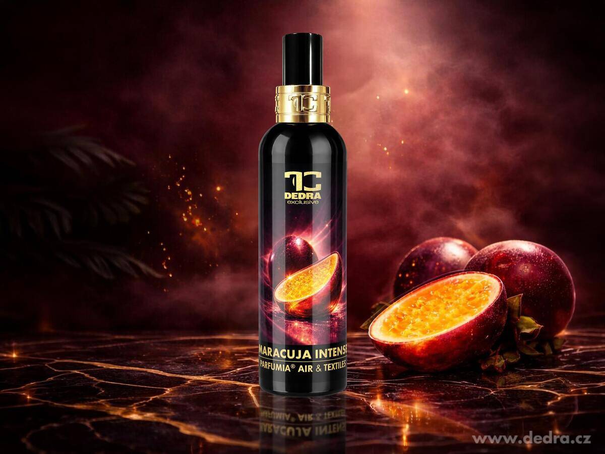 VOŇAVÁ SADA MARACUJA INTENSE | osvěžovač vzduchu a textilií & PARFUMAGE® supreme & L’AVIVAGE | 200 ml + 300 ml + 750 ml
