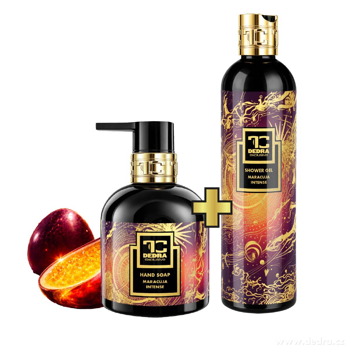 RITUÁL ČISTOTY | maracuja intense | pro čistou a provoněnou pokožku | šetrný sprchový gel & tekuté mýdlo | 320 ml x 2
