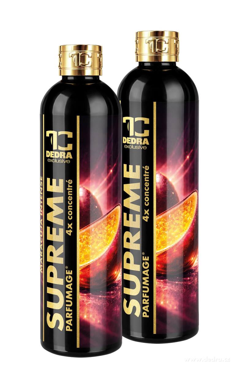 2× PARFUMAGE® SUPREME MARACUJA INTENSE  | 4× koncentrovaný parfém na praní | 600 ml | 120 praní