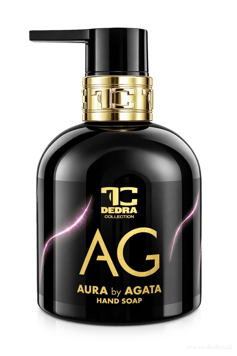 AURA by AGATA | exkluzivní šetrné tekuté mýdlo s glycerinem & Aloe vera | 320 ml