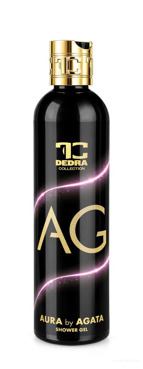 AURA by AGATA | exkluzivní šetrný sprchový gel s glycerinem & Aloe vera | 320 ml | FC DEDRA exclusive