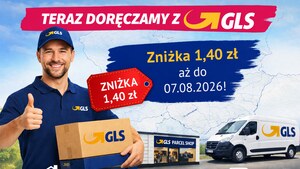 Nowość: Dedra teraz doręcza także z GLS – i aż do 07.08 korzystniej!