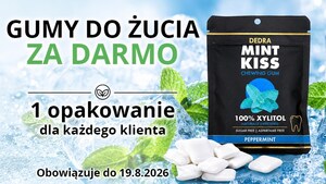 Akcja! Zdobądź DARMOWE ksylitolowe gumy do żucia