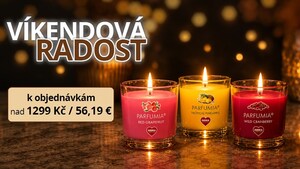 Vyberte si DÁREK voňavou svíčku