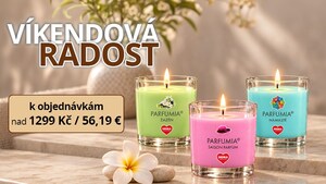 Vyberte si DÁREK voňavou svíčku