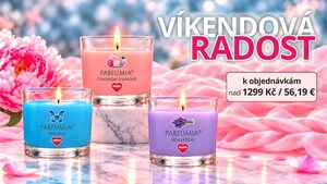 Vyberte si DÁREK voňavou svíčku