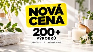 NOVÁ CENA u více než 200 výrobků