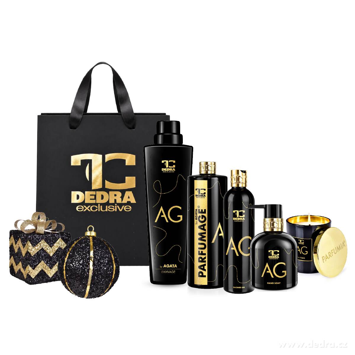 NĚŽNÉ KOUZLO VÁNOC | AG by AGATA | vánoční dárková sada 8 produktů
