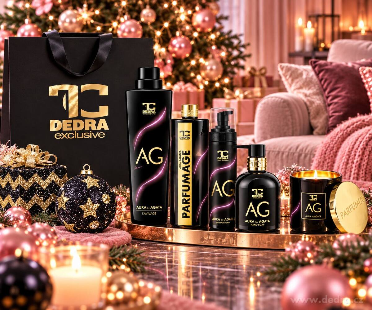 VÁNOČNÍ POHLAZENÍ | AURA by AGATA | vánoční dárková sada 8 produktů