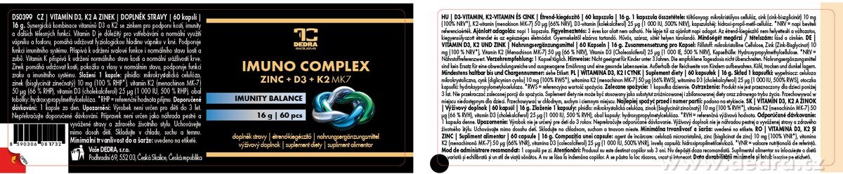 PRO IMUNITU | Dárková sada | IMUNO COMPLEX + LIPOSOMALNÍ VITAMIN C + dárková taška