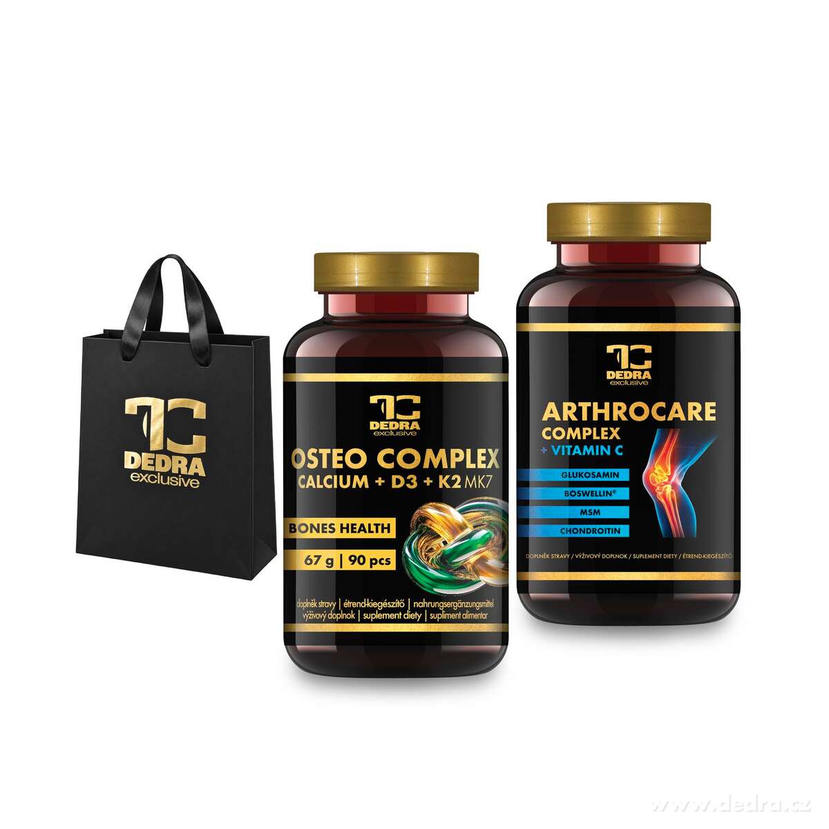 PRO POHYB | Dárková sada | ARTHROCARE COMPLEX + OSTEO COMPLEX + dárová taška