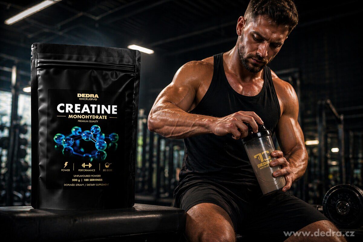 PRO AKTIVNÍ | Dárková sada | kreatin monohydrate 500g + L-glutamine 500g + dárková taška