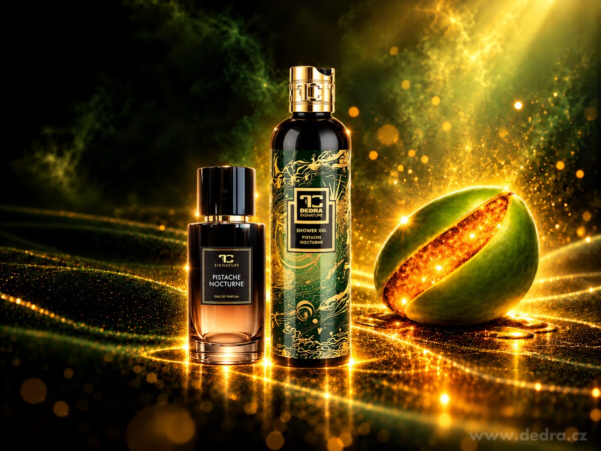 Sada PISTACHE NOCTURNE | SIGNATURE | EDP 100 ml + sprchový gel 320 ml ZDARMA